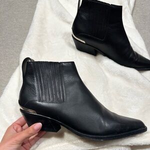 Rag & bone black booties size 39.5